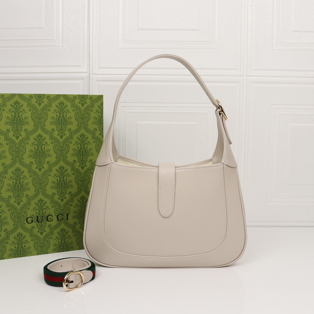 Small Shoulder Bag White Leather – Voxen